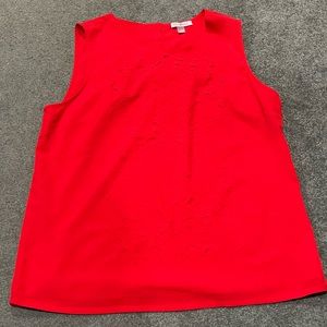 Roz and Ali laser cut tank. Fully lined. Sz. Large.